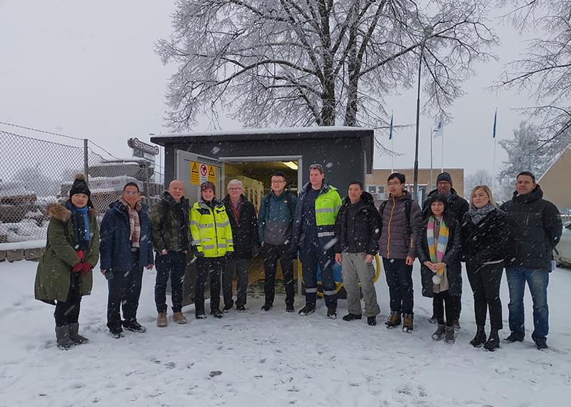 赫茲曼中國團(tuán)隊歐洲行，瑞典研發(fā)中心跨國交流學(xué)習(xí)