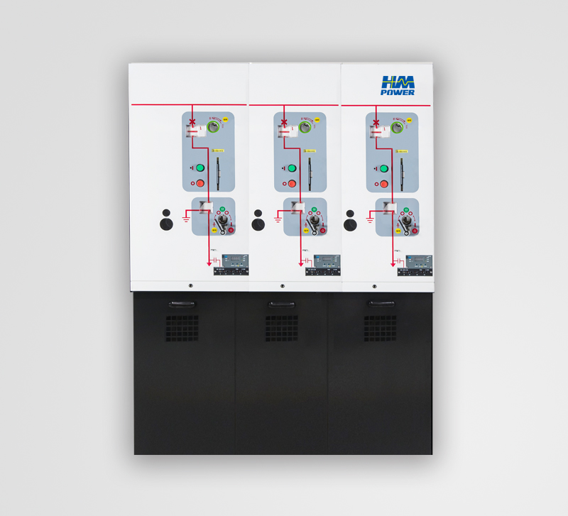 10kV常壓密封空氣絕緣開關(guān)柜/環(huán)網(wǎng)柜（三回路）